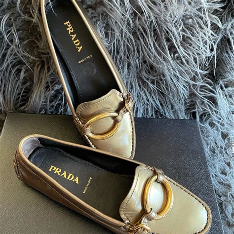 prada loafers uncomfortable|prada driving loafers women's.